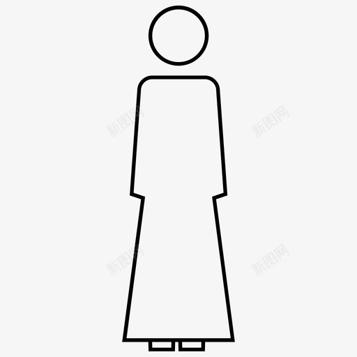 女人人妻子图标svg_新图网 https://ixintu.com 人 女人 妻子