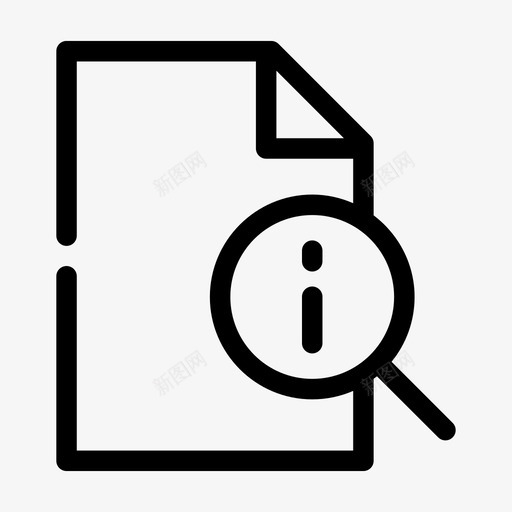 信息文件纸张图标svg_新图网 https://ixintu.com 信息 文件 文件5种间隙介质 纸张