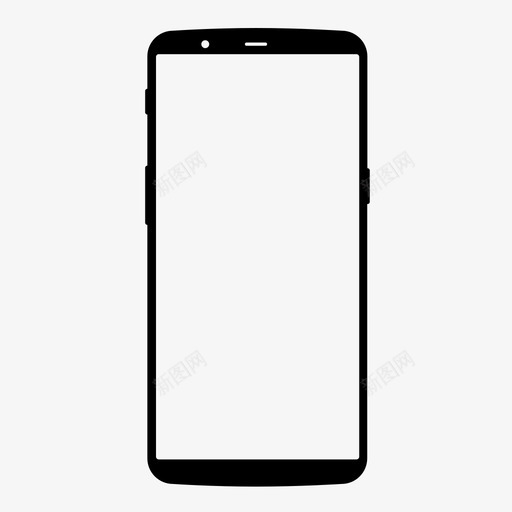oneplus5t设备电话图标svg_新图网 https://ixintu.com oneplus5t 智能手机 电话 设备
