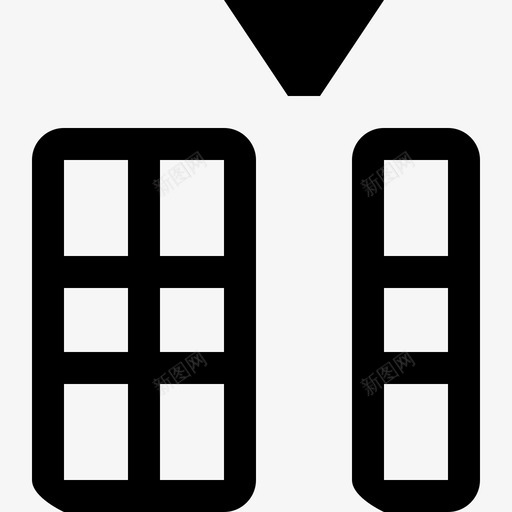 767编辑器_插入列svg_新图网 https://ixintu.com 767编辑器_插入列 线性 单色 简约
