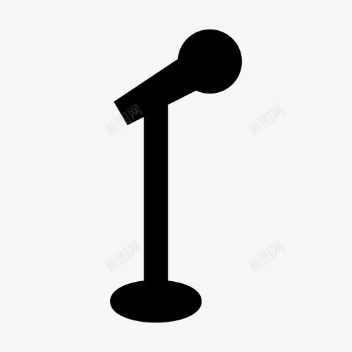 麦克风噪音录音机图标svg_新图网 https://ixintu.com 噪音 声音 录音 录音机 麦克风 麦克风歌手
