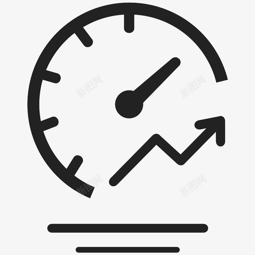 业绩指标增长图标svg_新图网 https://ixintu.com 业绩 增长 投资 指标