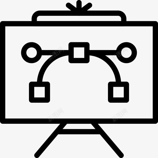 绘画创作图标svg_新图网 https://ixintu.com 创作 插图 绘画 设计 设计轮廓
