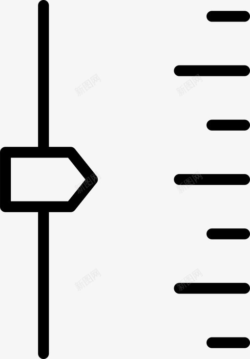 中电平控制设备图标svg_新图网 https://ixintu.com 中电平 指示器 控制 数字硬件薄 滑块 电子设备 设备