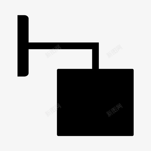 壁灯吊灯灯图标svg_新图网 https://ixintu.com 吊灯 壁灯 灯