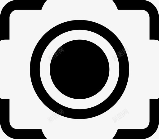 取景器照相机照片图标svg_新图网 https://ixintu.com 分辨率 取景器 快门 照片 照相机