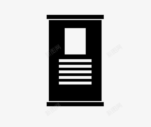 身份证名片商务卡图标svg_新图网 https://ixintu.com 名片 商务卡 身份证