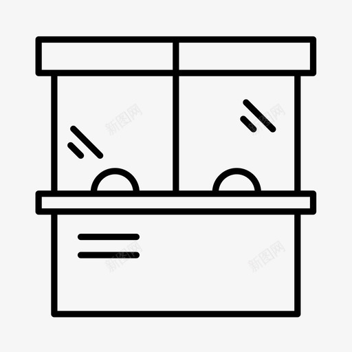 售票亭竞技场曼哈顿图标svg_新图网 https://ixintu.com 体育场 售票亭 曼哈顿 竞技场 纽约