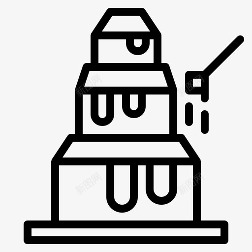 巧克力喷泉甜点火锅图标svg_新图网 https://ixintu.com 婚礼 巧克力喷泉 火锅 甜品 甜品和糖果 甜点