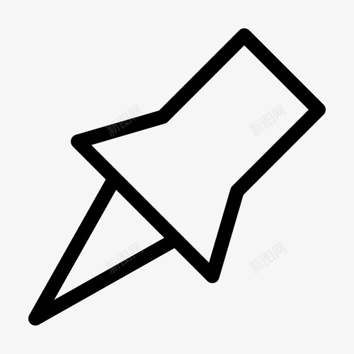 pin公告重要信息图标svg_新图网 https://ixintu.com pin webui 公告 办公室 图钉 重要信息