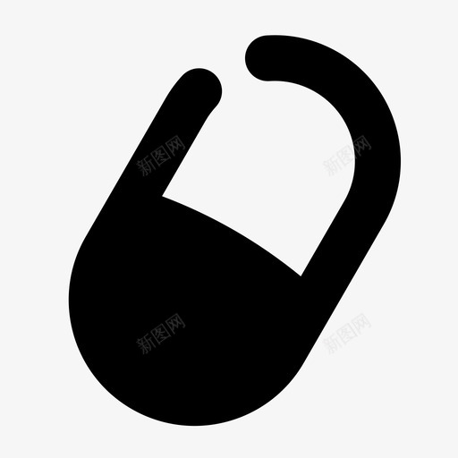 药丸药物健康图标svg_新图网 https://ixintu.com 健康 基本图标 处方 药丸 药物