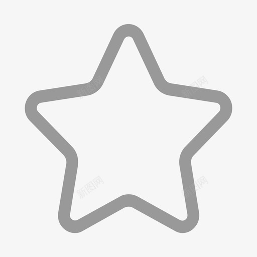 收藏-01svg_新图网 https://ixintu.com 收藏-01 扁平 简约 圆润