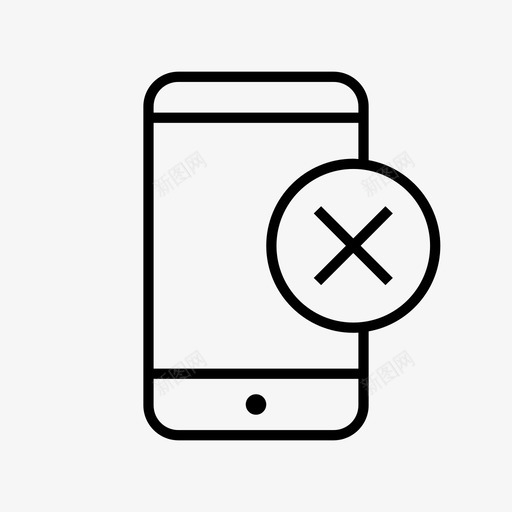 删除设备删除智能手机图标svg_新图网 https://ixintu.com 删除 删除设备 取消链接 智能手机