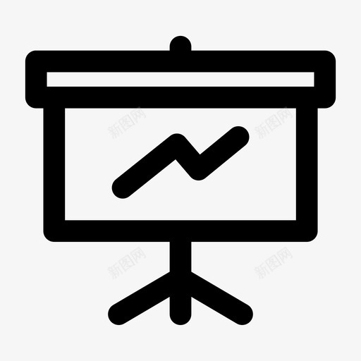 演示板图表图标svg_新图网 https://ixintu.com web界面 图表 幻灯片 板 演示 结果