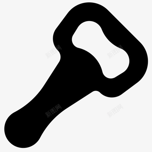开瓶器工具吃饭图标svg_新图网 https://ixintu.com 吃饭 开瓶器工具