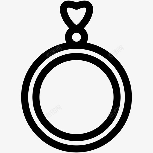 结婚戒指钻戒珠宝图标svg_新图网 https://ixintu.com 宝贝 爱情戒指 爱情提纲 珠宝 结婚戒指 钻戒