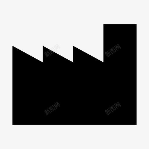 工厂二氧化碳气体图标svg_新图网 https://ixintu.com 二氧化碳 工厂 工厂标志 废物 气体 烟雾