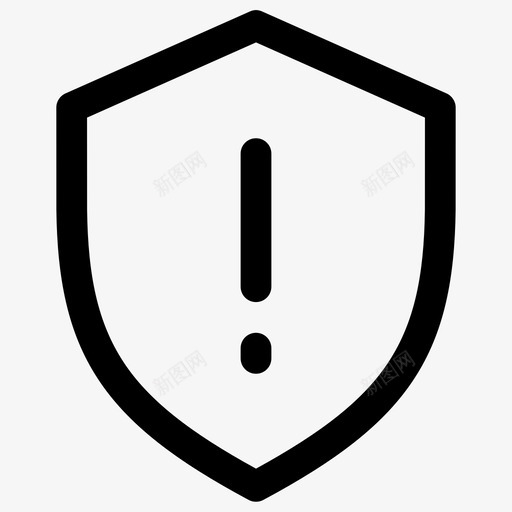 安全警告注意危险图标svg_新图网 https://ixintu.com 危险 安全警告 注意
