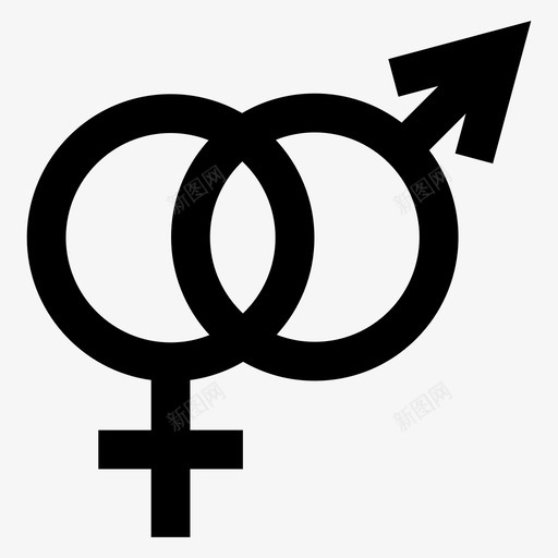 异性恋爱情婚姻图标svg_新图网 https://ixintu.com 在一起 婚姻 异性恋 性 爱情
