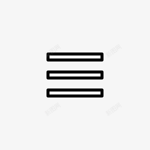 菜单栏导航图标svg_新图网 https://ixintu.com 导航 菜单栏