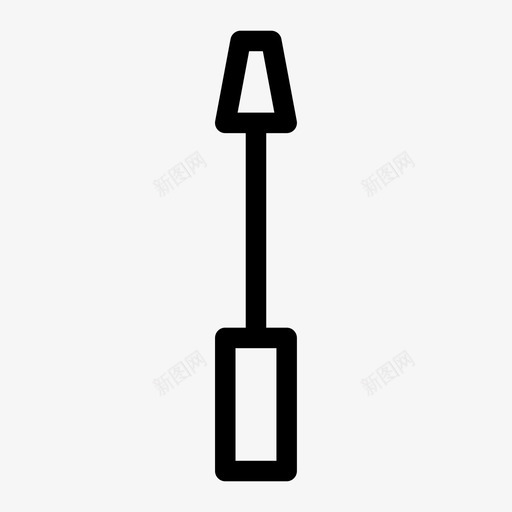 螺丝刀制造修理图标svg_新图网 https://ixintu.com 修理 制造 工具 形状 螺丝刀
