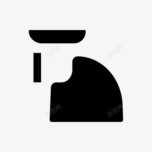 绞肉机厨房电器厨房电器系列图标svg_新图网 https://ixintu.com 厨房电器 厨房电器系列 绞肉机