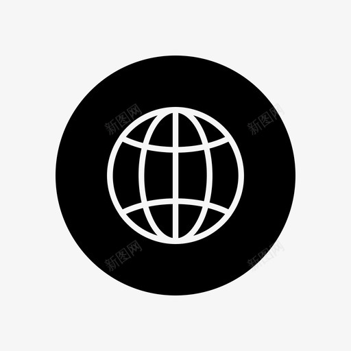 全球互联网世界各地图标svg_新图网 https://ixintu.com 世界各地 互联网 全球 随机用户界面