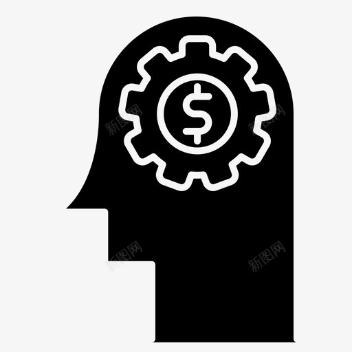 资金管理商业财务图标svg_新图网 https://ixintu.com 商业 思考 想法 财务 财务字形 资金管理