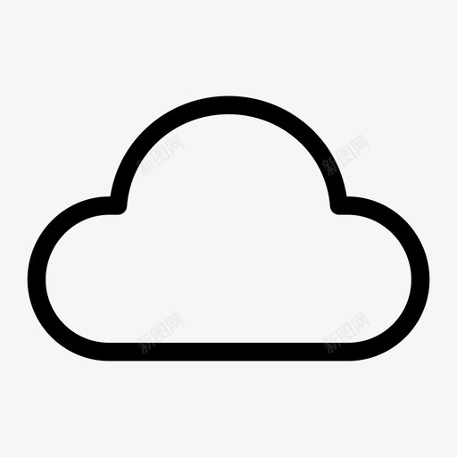 云蛋糕saas图标svg_新图网 https://ixintu.com saas 云 基本媒体 服务 服务器 蛋糕