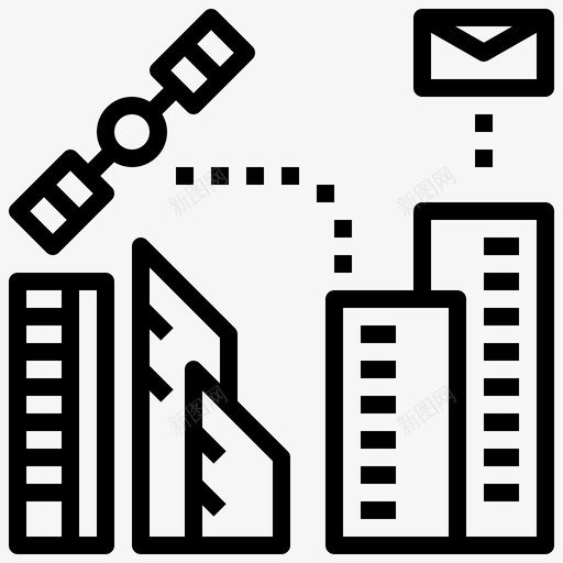 城市建筑商业图标svg_新图网 https://ixintu.com 商业 城市 城市元素 建筑 建筑工地