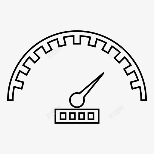 速度表仪表快图标svg_新图网 https://ixintu.com 仪表 强 快 速度表 速度表线