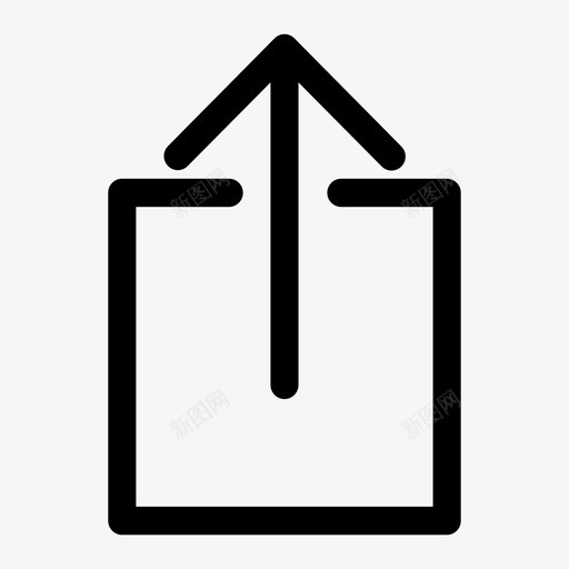 发件箱接口多媒体选项图标svg_新图网 https://ixintu.com 上传 发件箱 多媒体选项 接口
