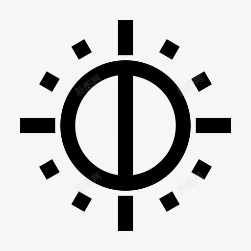 亮度亮度相机亮度控制图标svg_新图网 https://ixintu.com 亮度 亮度控制 亮度相机 亮度等级 太阳 太阳亮度