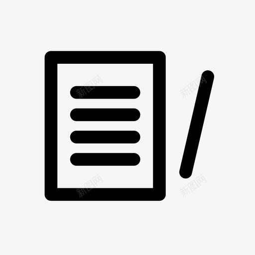 笔记文件记录图标svg_新图网 https://ixintu.com 化学 天文学 文件 物理笔记 生物学 科学物理 笔记 纸 纸和笔 记录