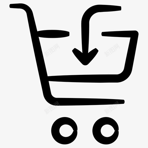 购物车添加到购物车墨水购物卷4图标svg_新图网 https://ixintu.com 墨水购物卷4 添加到购物车 购物车