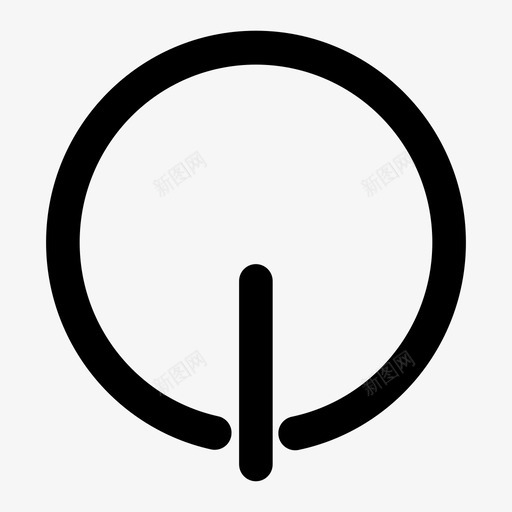待命添加多重图标svg_新图网 https://ixintu.com 关机 加电 多重 开机 待命 添加
