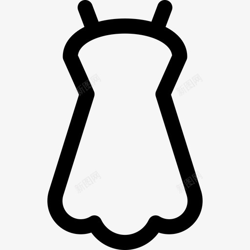 长裙时尚完美搭配图标svg_新图网 https://ixintu.com 完美搭配 时尚 长裙