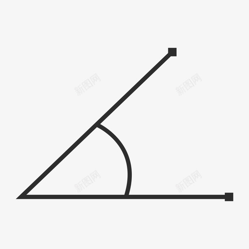 夹角计算工具svg_新图网 https://ixintu.com 夹角计算工具