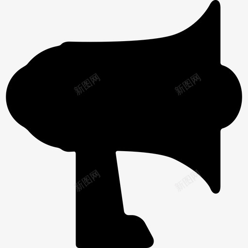 抗议扩音器技术扩音器和麦克风图标svg_新图网 https://ixintu.com 扩音器和麦克风 技术 抗议扩音器