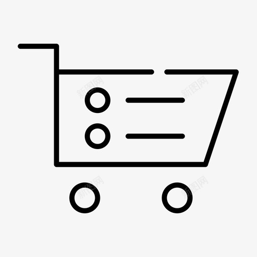 购物车购买商品图标svg_新图网 https://ixintu.com 商品 市场 电子商务差距缩小 购买 购物车