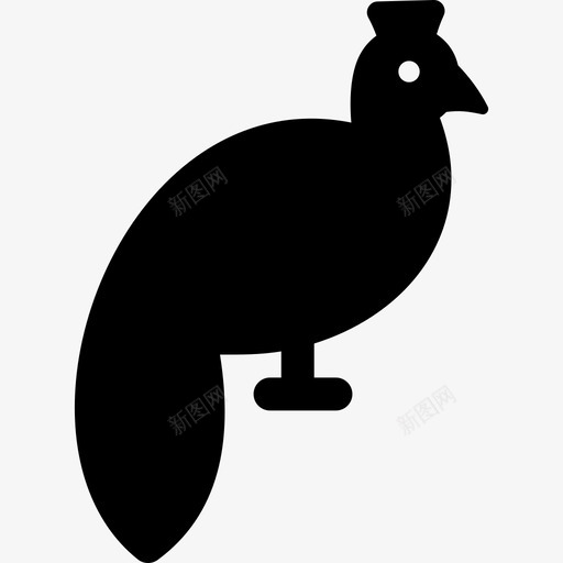 孔雀绿色印度图标svg_新图网 https://ixintu.com 印度 孔雀 白色 绿色 鸟类