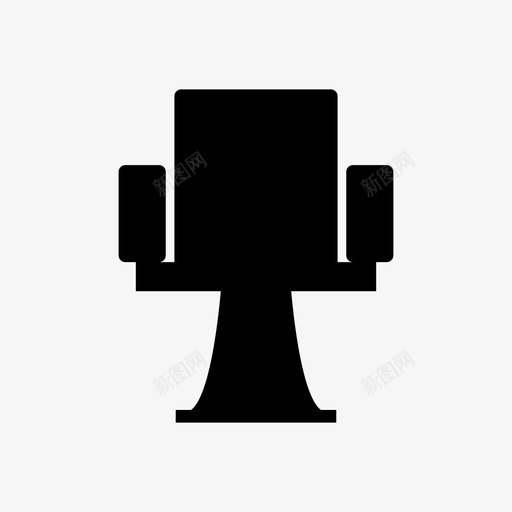 椅子礼堂古典图标svg_新图网 https://ixintu.com 古典 娱乐 椅子 游戏 礼堂