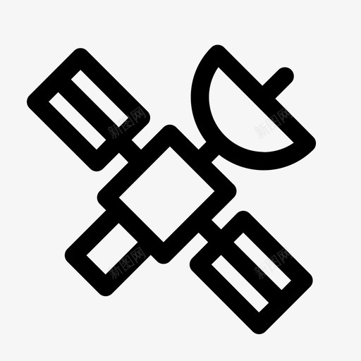 卫星美国宇航局太空图标svg_新图网 https://ixintu.com 化学 卫星 天文学 太空 生物学 科学物理 空间站 美国宇航局