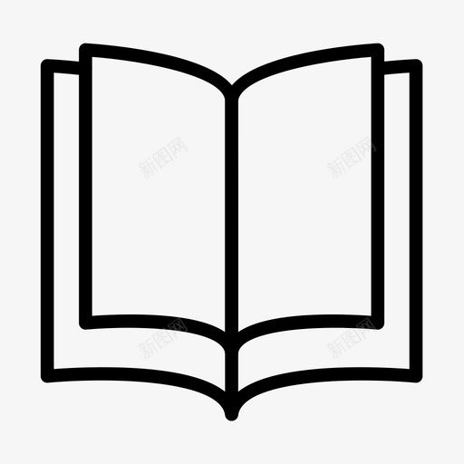 线描-本子svg_新图网 https://ixintu.com 线描-本子 16
