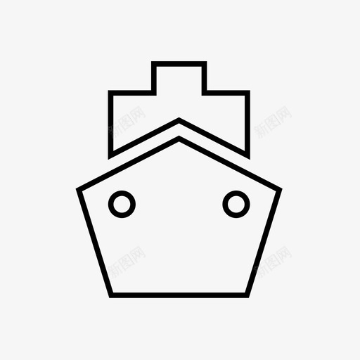 船巡航运输图标svg_新图网 https://ixintu.com 军舰 巡航 船 运输 运输概述