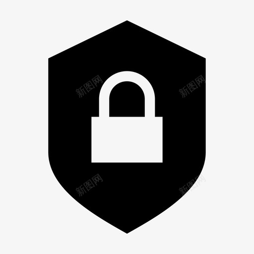 锁安全关闭挂锁图标svg_新图网 https://ixintu.com 健康 关闭 安全 挂锁 锁安全 防护