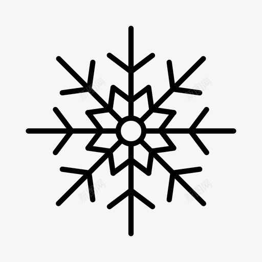 雪冰冰片图标svg_新图网 https://ixintu.com 冬天 冰 冰片 自然图标 雪 雪花