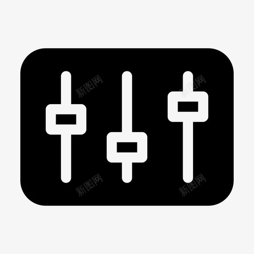 选项设置滑块图标svg_新图网 https://ixintu.com 切换 滑块 设置 选项