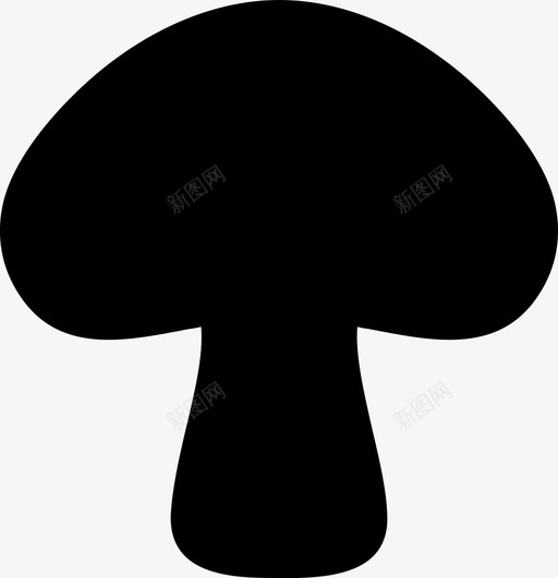 蘑菇食用菌木耳图标svg_新图网 https://ixintu.com 木耳 蘑菇 食用菌