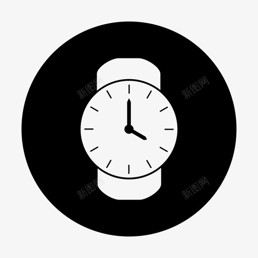 手表配件四图标svg_新图网 https://ixintu.com 四 手表 秒表 表圈 配件